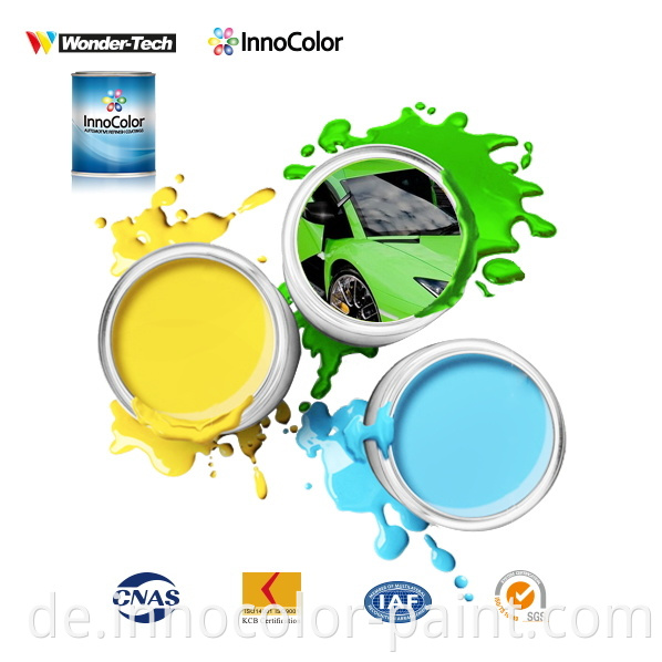 Vollständige Formeln Easy Mantel Auto Farbe für Reparatur hochwertige Automotive Raffinish Paint Car Paint